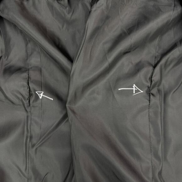 KARL LAGERFELD Tweed Faux Leather Trim Jacket Size 4 - Picture 6 of 7